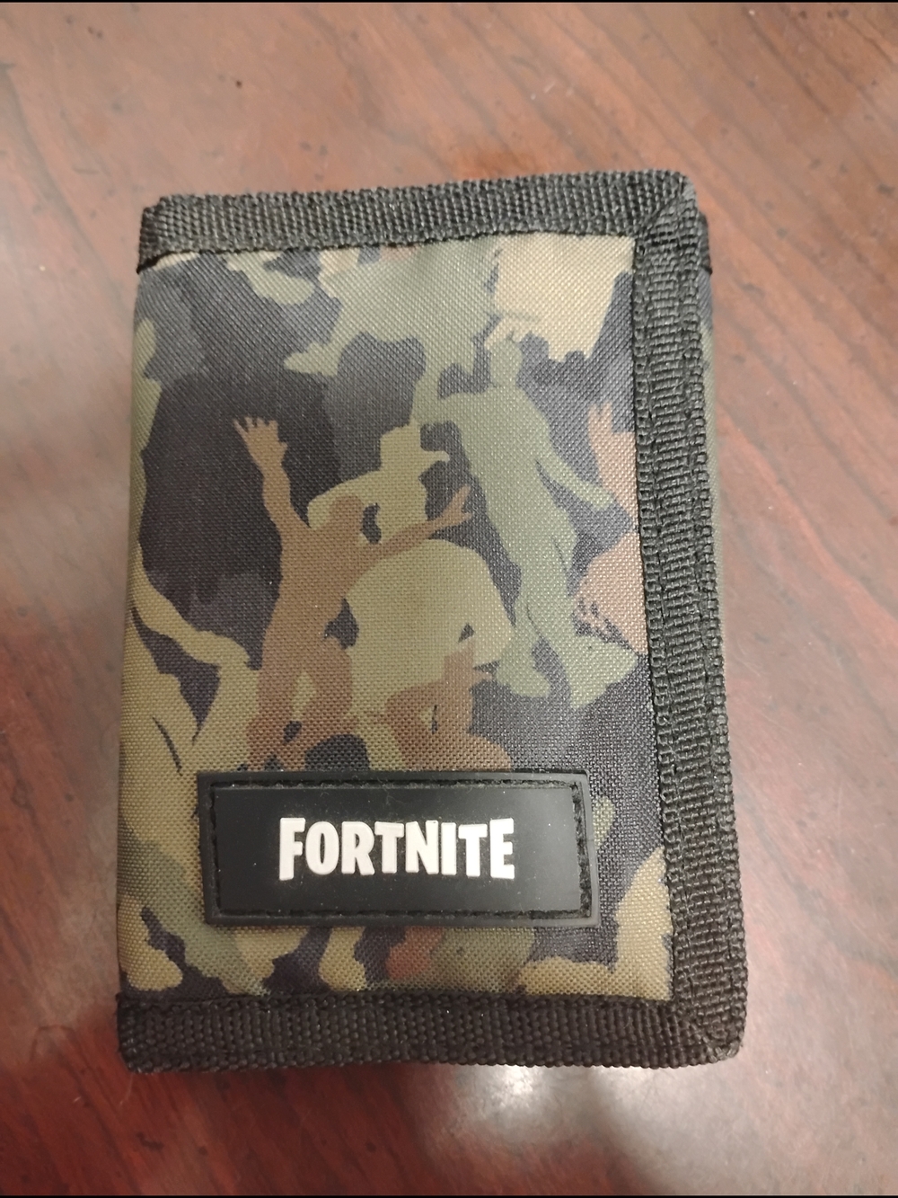 Fortnite Kids Camo Trifold Wallet - Green Camo